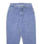LEE Womens Jeans Blue Relaxed Tapered Denim Medium W32 L27 Vintage Style