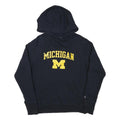 CHAMPION Womens Navy Blue Michigan Hoodie M Cotton Blend Casual Pullover