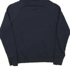CHAMPION Womens Navy Blue Michigan Hoodie M Cotton Blend Casual Pullover