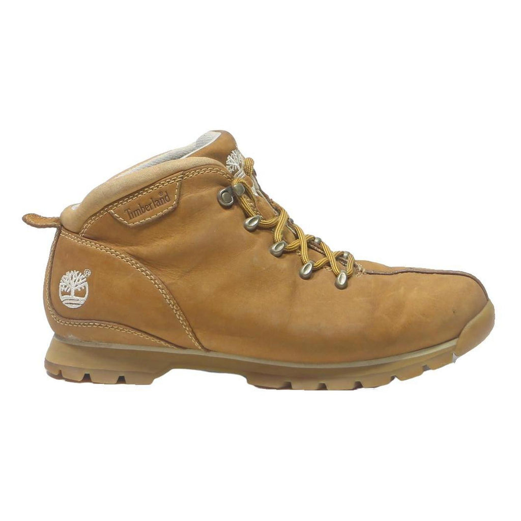 TIMBERLAND Womens Classic Chukka Boots Leather Tan UK 8.5 Outdoor Lace-Up