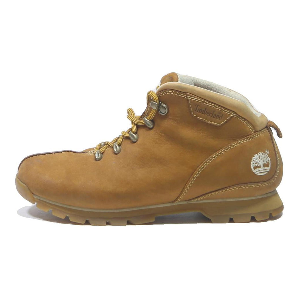 TIMBERLAND Womens Classic Chukka Boots Leather Tan UK 8.5 Outdoor Lace-Up