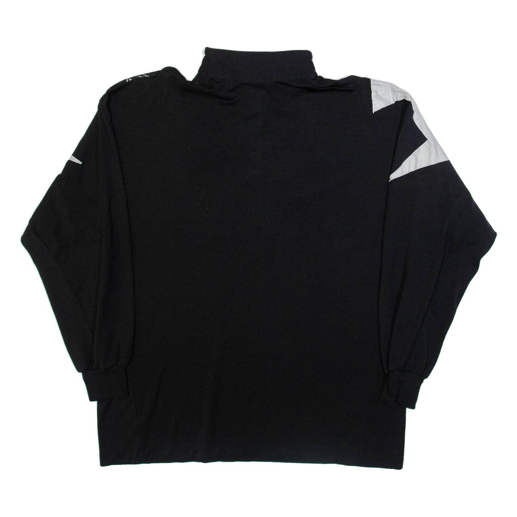 MASSER Mens Jersey Black 1/4 Zip L