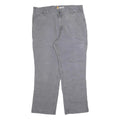 CARHARTT Mens Relaxed Fit Jeans Grey Cotton Blend W38 L30 Utility Workwear