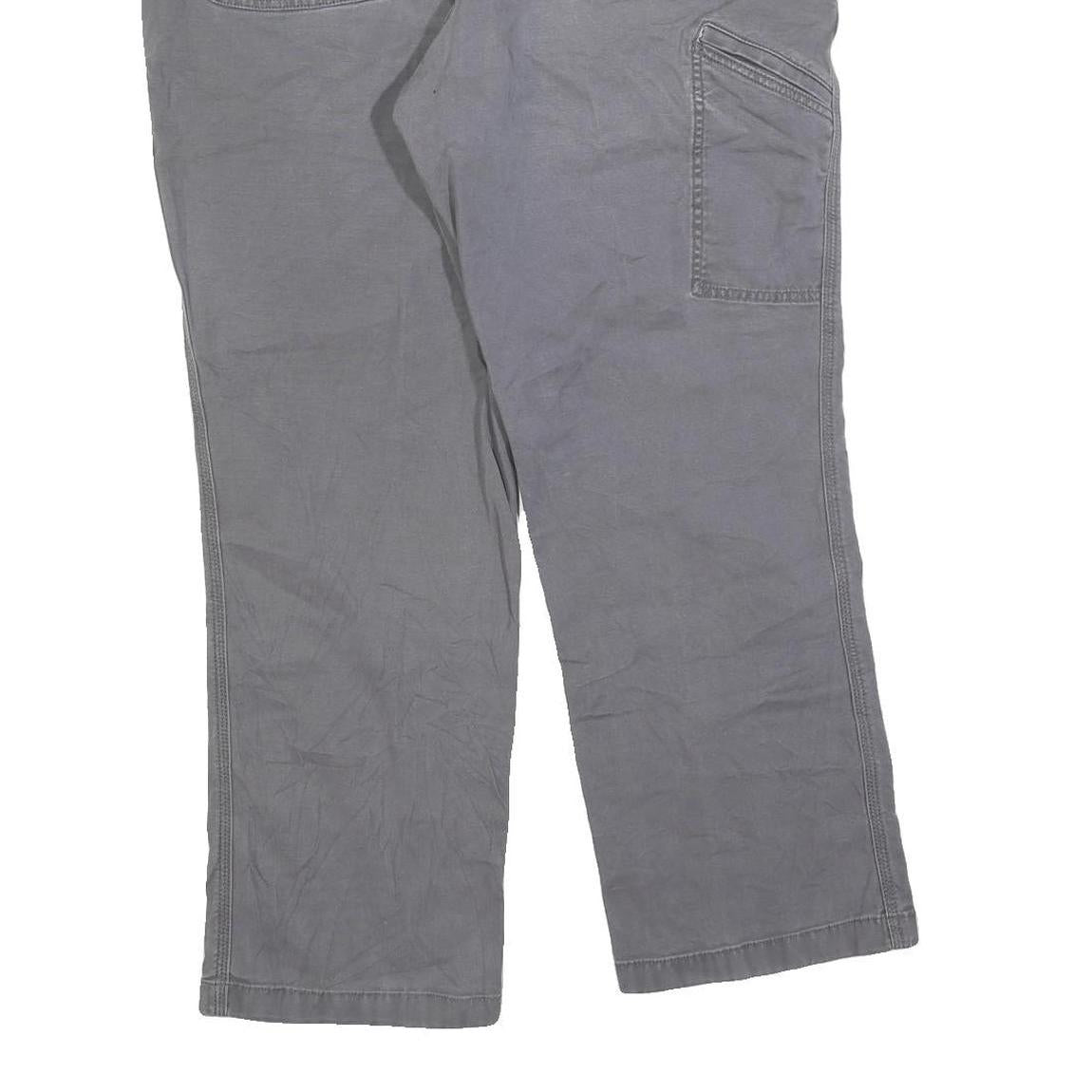 CARHARTT Mens Relaxed Fit Jeans Grey Cotton Blend W38 L30 Utility Workwear