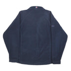 BERGHAUS Womens Navy Blue Fleece Jacket M Polyester Zip Outdoor Casual Warm
