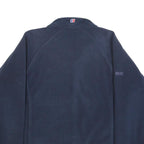 BERGHAUS Womens Navy Blue Fleece Jacket M Polyester Zip Outdoor Casual Warm