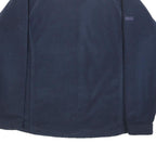 BERGHAUS Womens Navy Blue Fleece Jacket M Polyester Zip Outdoor Casual Warm
