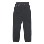LEVI'S 882 02 Womens Jeans Black Slim Straight Denim W28 L32 Classic Style