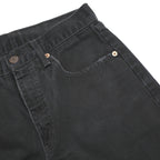 LEVI'S 882 02 Womens Jeans Black Slim Straight Denim W28 L32 Classic Style