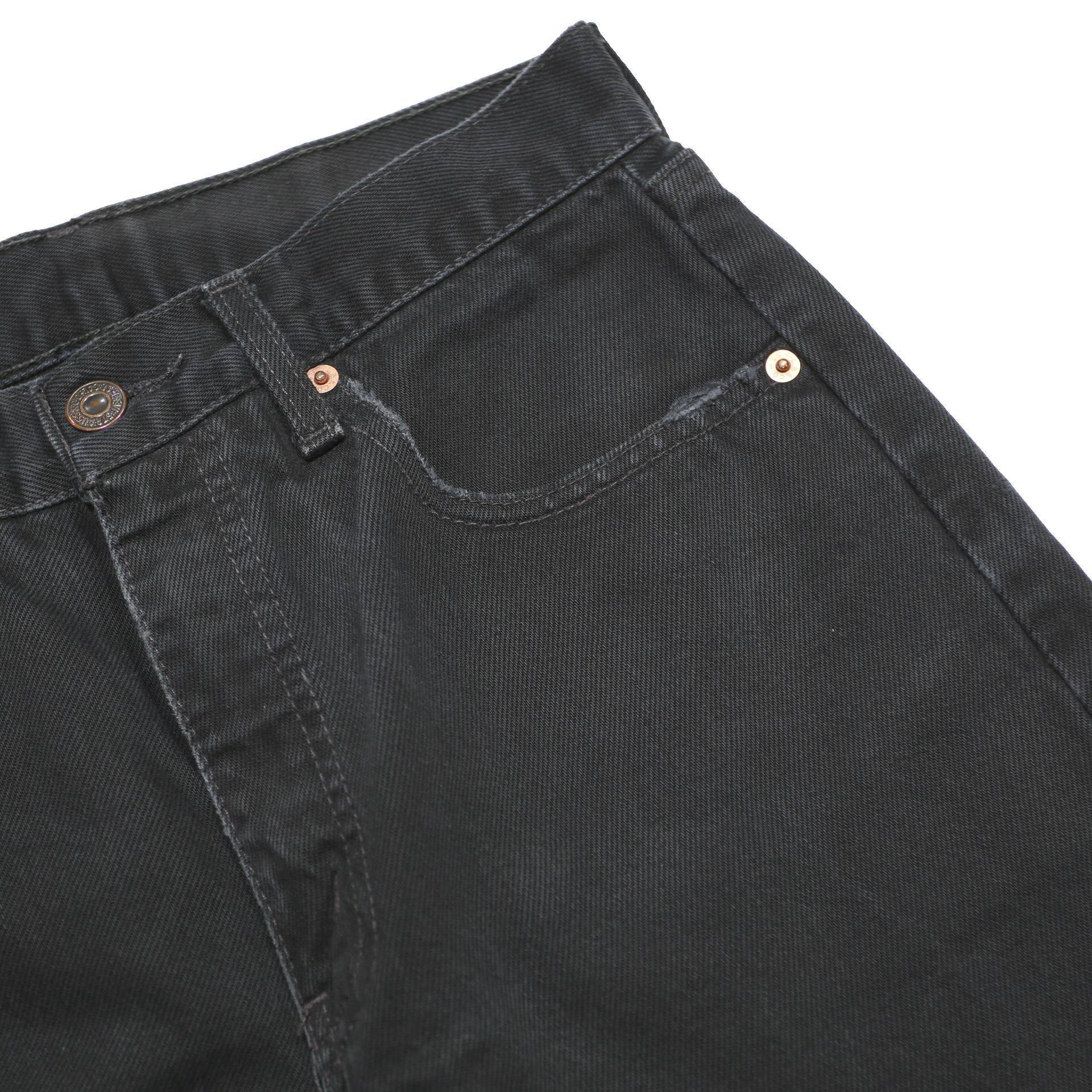 LEVI'S 882 02 Womens Jeans Black Slim Straight Denim W28 L32 Classic Style