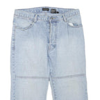 GIORGIO Womens Shorts Blue Casual M W33 Cotton Blend Relaxed Fit