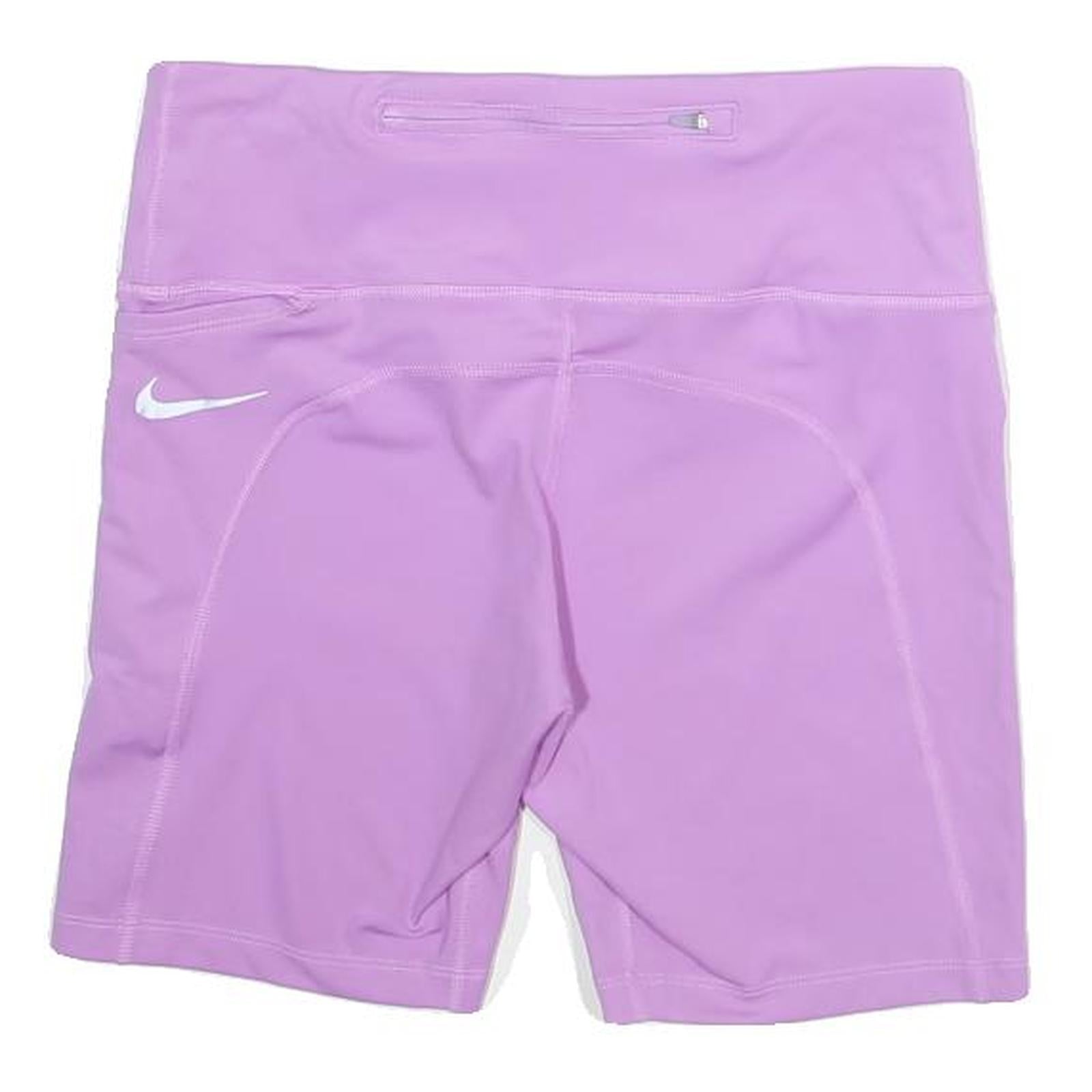 NIKE Mens Lilac Purple Sports Shorts M W28 Lightweight Polyester Activewear