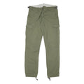 CARHARTT Mens Cotton Blend Green Regular Cargo Trousers W30 L32 Casual Workwear