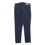 LEVI'S Womens 711 Slim Blue Denim Dark Slim Skinny Jeans W28 L27