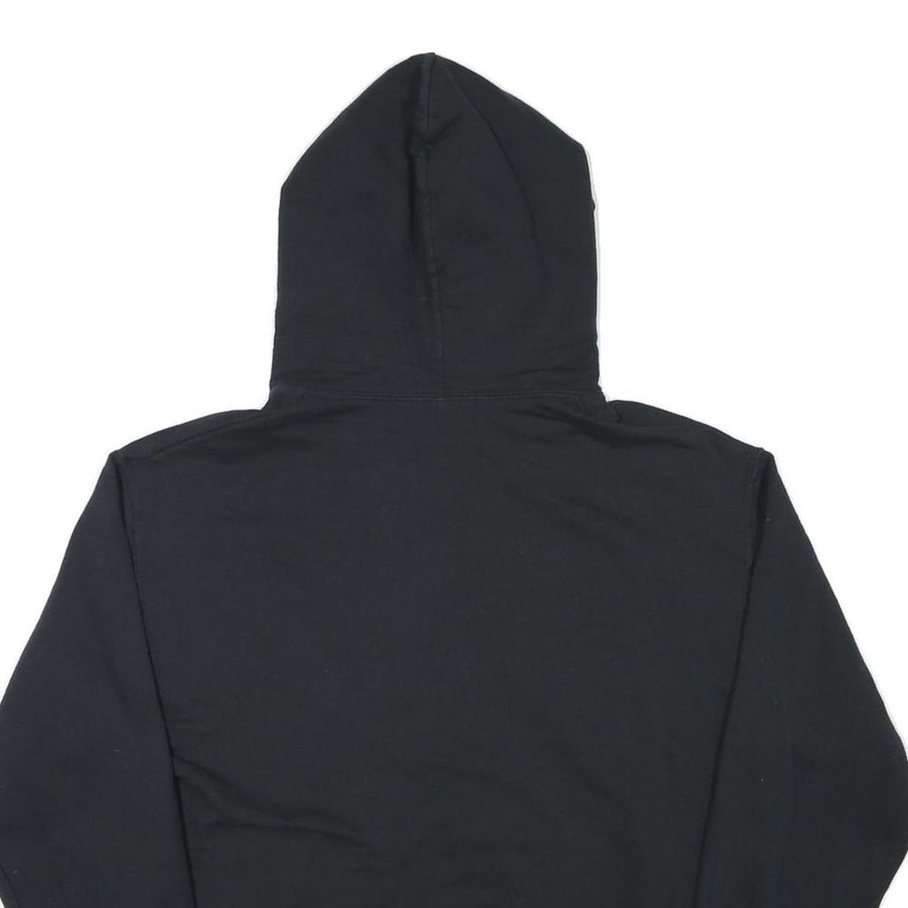 JERZEES Mens Black Folsom Bulldogs Pullover Hoodie M Cotton Blend Casual