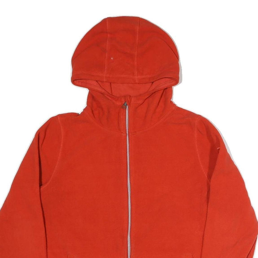 CALVIN KLEIN PERFORMANCE Mens Red Hoodie Jacket L Polyester Blend Zip Casual