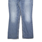 SILVER JEANS Womens Blue Regular Fit Straight Denim Light Wash W36 L28 Classic