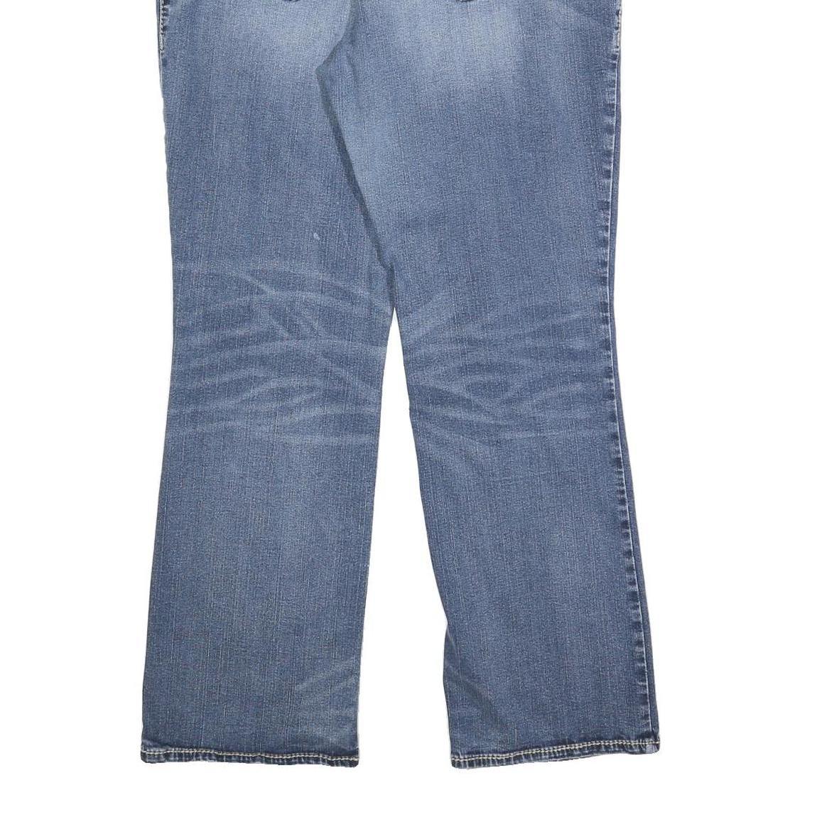 SILVER JEANS Womens Blue Regular Fit Straight Denim Light Wash W36 L28 Classic