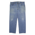 LEVI'S 505 Mens Jeans Blue Regular Straight Denim Medium W38 L29 Classic Fit Zip