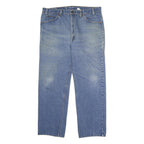 LEVI'S 505 Mens Jeans Blue Regular Straight Denim Medium W38 L29 Classic Fit Zip