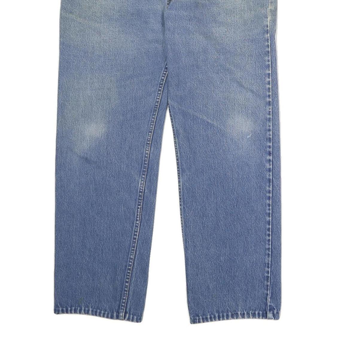 LEVI'S 505 Mens Jeans Blue Regular Straight Denim Medium W38 L29 Classic Fit Zip