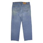 LEVI'S 505 Mens Jeans Blue Regular Straight Denim Medium W38 L29 Classic Fit Zip