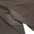 CARHARTT Womens Brown Regular Fit Straight Leg Trousers W36 L29 Cotton Blend