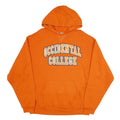 RUSSELL ATHLETIC Mens Orange Occidental College Pullover Hoodie XL Cotton