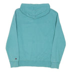 CHAMPION Mens Blue Hoodie S Cotton Blend Pullover Casual Sportswear