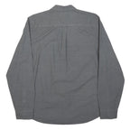 GUESS Mens Grey Cotton Shirt M Casual Long Sleeve Button Down