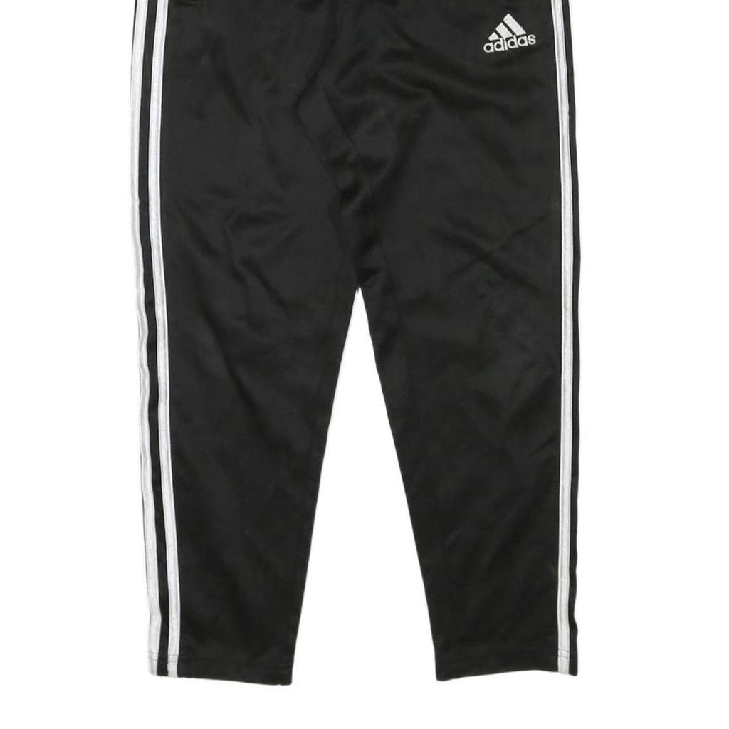 ADIDAS Womens Joggers Black & White Slim Tapered XS W24 L24 Track Pants
