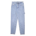 KARL KANI Womens Jeans Blue Slim Slim Straight Denim Light W28 L31 Logo Pocket
