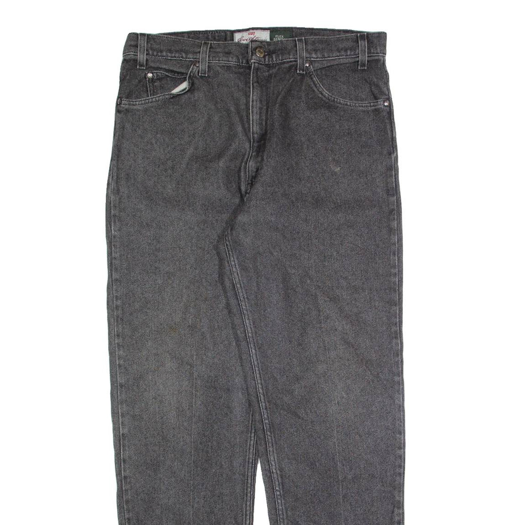 LEVI'S Signature Mens Trousers Grey Regular Straight 90s W36 L32