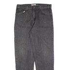 LEVI'S Signature Mens Trousers Grey Regular Straight 90s W36 L32