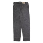 LEVI'S Signature Mens Trousers Grey Regular Straight 90s W36 L32