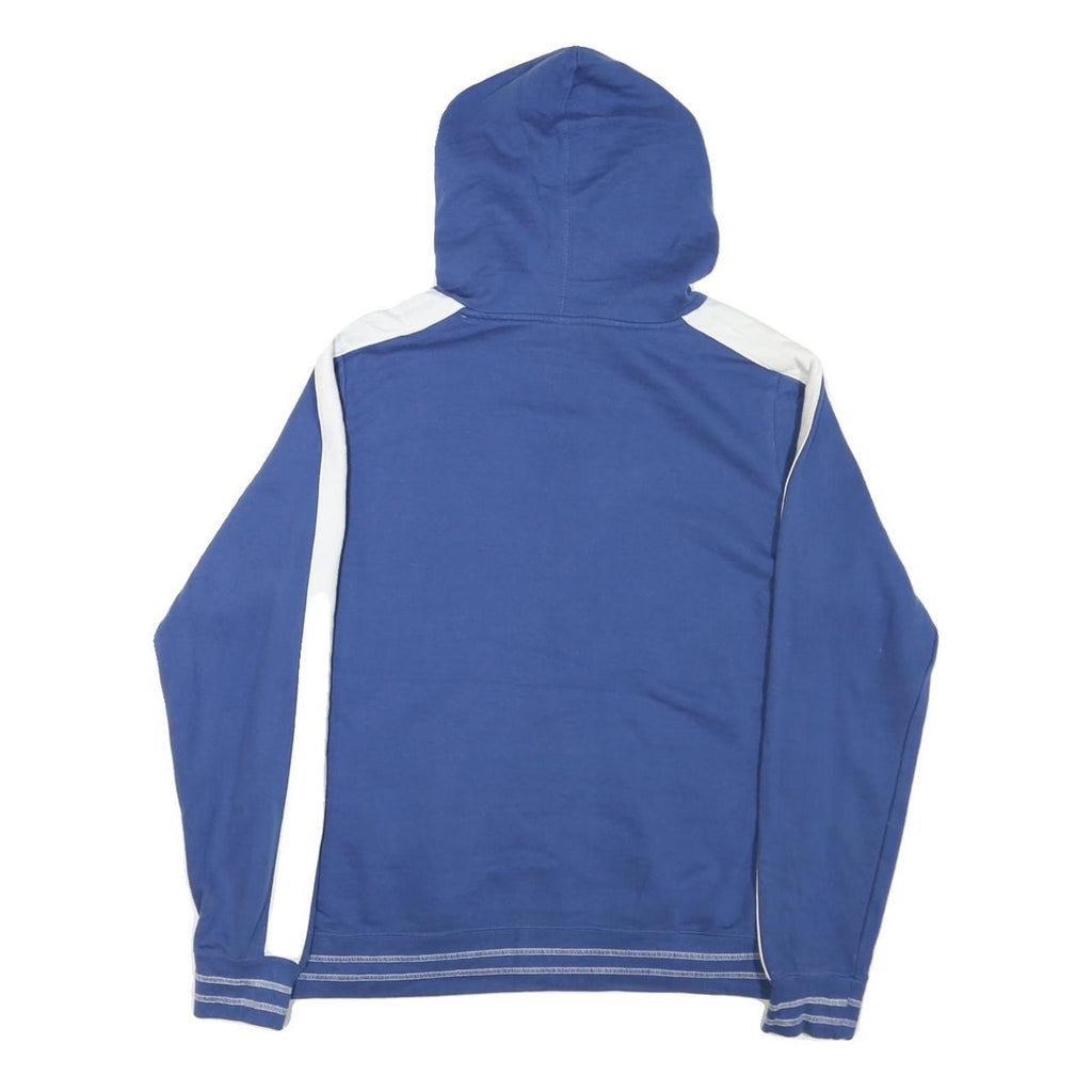 NFL Womens Blue Colts Hoodie M Cotton Blend Pullover Hooded Sweatshirt