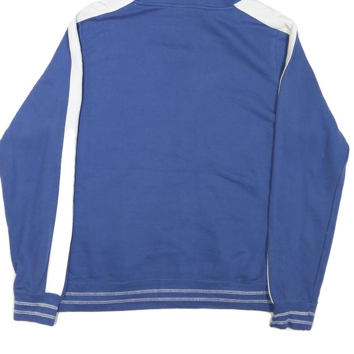 NFL Womens Blue Colts Hoodie M Cotton Blend Pullover Hooded Sweatshirt