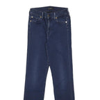 7 FOR ALL MANKIND Womens Jeans Blue Slim Skinny Denim Medium W24 L29 Zip