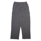 STARTER Cargo Mens Joggers Grey Straight 2XL W28 L30