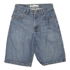 LEVI'S Womens Shorts Blue Loose Straight Denim S W29 Casual Summer