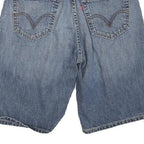 LEVI'S Womens Shorts Blue Loose Straight Denim S W29 Casual Summer