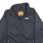BIG TRAMP Mens Black Outdoor Jacket M Polyester Plain Zip Casual Lightweight