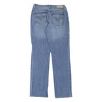 LEVI'S Womens Jeans Blue Regular Straight Stone Wash W26 L30