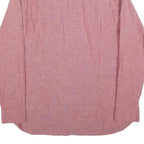 TOMMY HILFIGER Mens Red Button-Down Shirt 2XL Cotton Blend Casual Classic