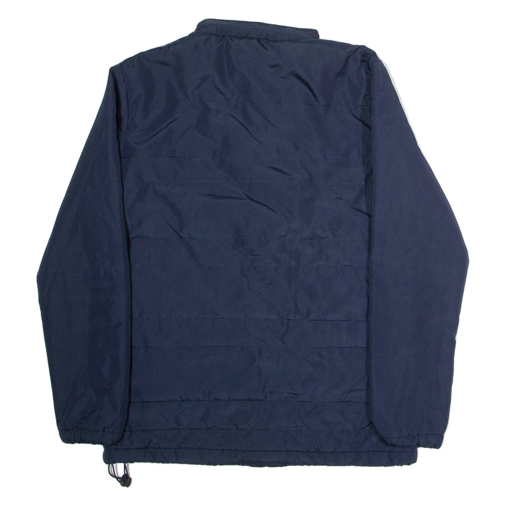UMBRO Insulated Mens Puffer Jacket Blue Hooded M