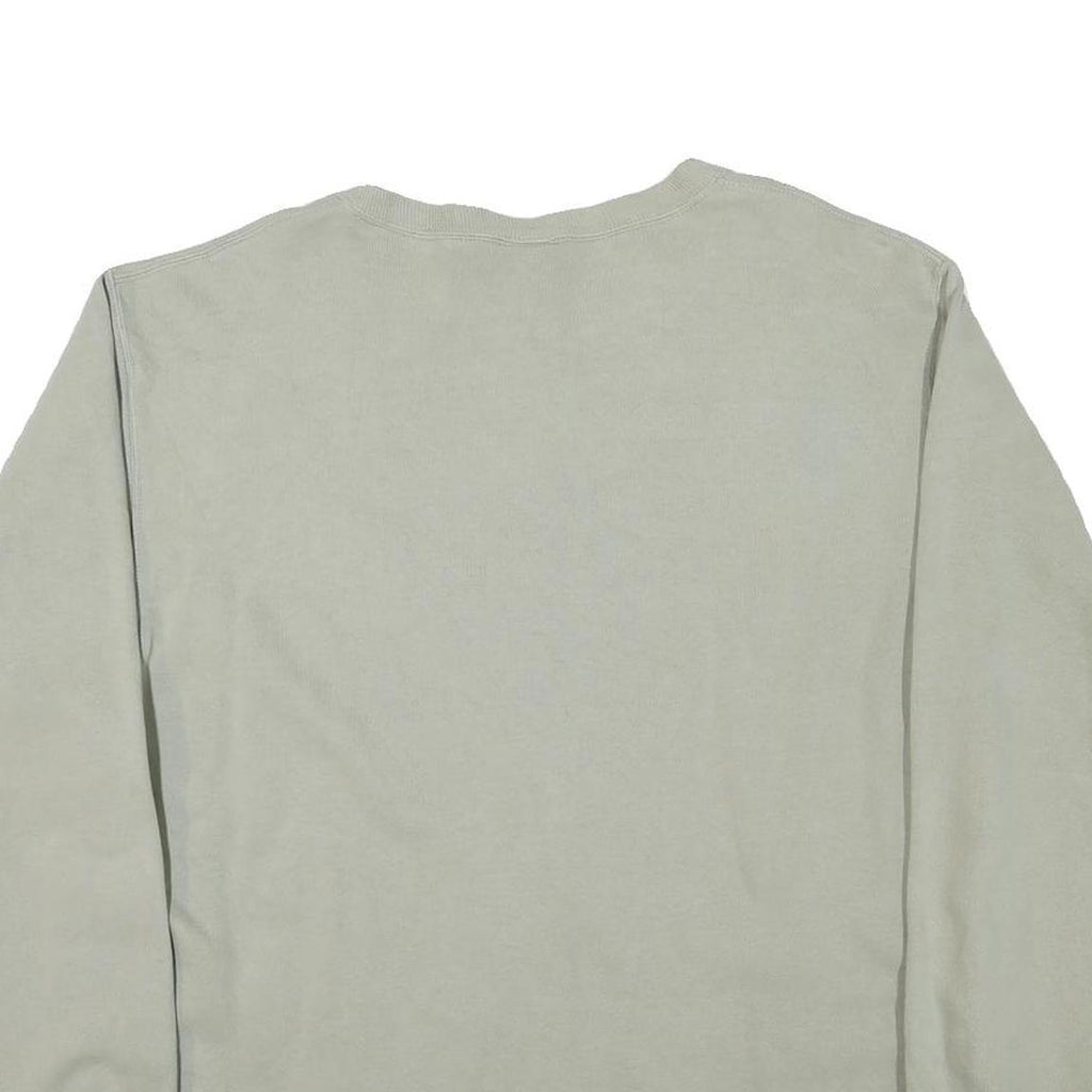 CHAMPION Mens Grey Sweatshirt Crew Neck L Cotton Blend Pullover Casual