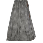 EMPORIO ARMANI Womens Grey Polyester Maxi Dress Sleeveless Size M Elegant Print