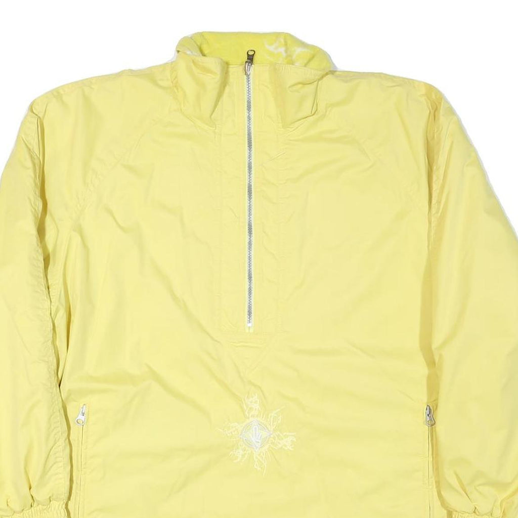 BRID N TECH Mens Yellow Jacket XL Polyester Blend Plain Zip Lightweight