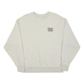VANS Mens Cream Sweatshirt S Crew Neck Cotton Blend Pullover Floral Print