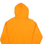 CHAMPION Mens Orange ¼ Zip Hoodie XS Cotton Blend Pullover Sweatshirt